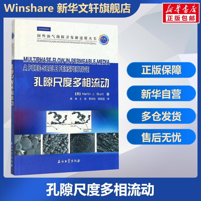 【新华文轩】孔隙尺度多相流动 秦勇、王森、李保柱等 著 正版书籍 新华书店旗舰店文轩官网 石油工业出版社