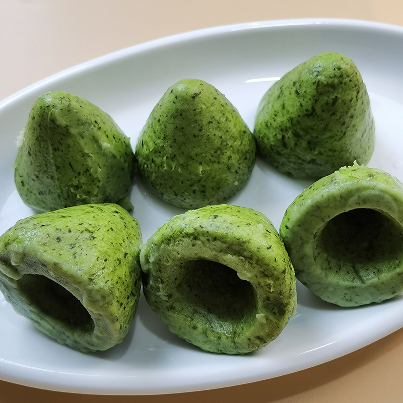 荠菜窝窝头30个手工杂粮包粗粮馒头营养健康早餐速冻半成品面点心