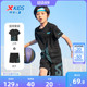 特步童装儿童短袖套装2025夏季男童夏装速干短T短裤运动服两件套