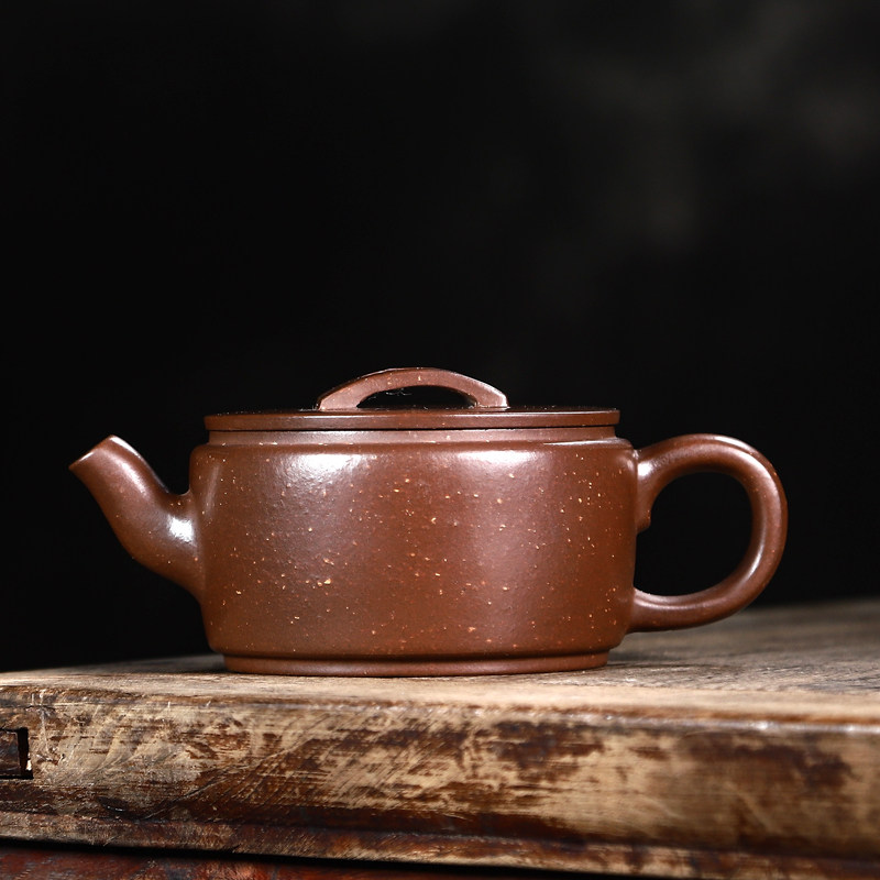 紫砂老壶早期一厂文革台湾回流小品全手工150cc底槽清顾景舟汉瓦