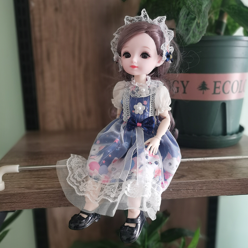 益贝恩小公主超大号礼盒洋娃娃换装玩具女孩仿真玩偶关节可动套装