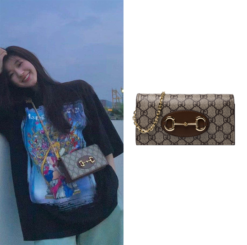 明星同款包包 斜挎包 链条_明星赵露思同款2020新款流行女包包1955