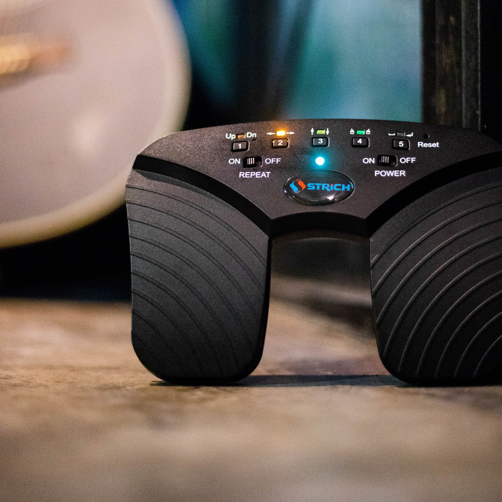 思琪特蓝牙翻谱器无线音乐踏板翻谱电子吉他乐谱钢琴谱脚踏翻页器