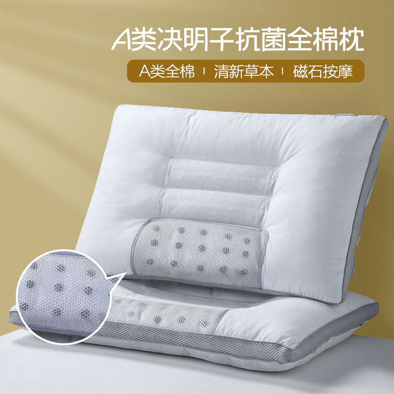 恒源祥决明子枕头护颈椎助睡眠儿童成