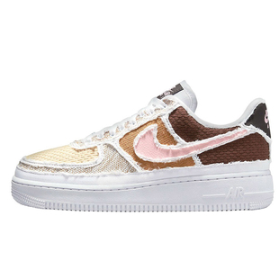 nike耐克air force   af1撕撕乐 白色 休闲运动板鞋 dj9941-244 券