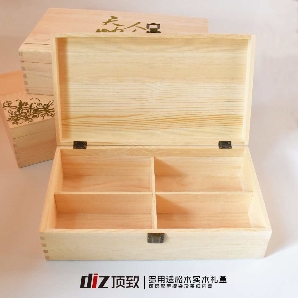 Tea pine traditional Chinese rice-pudding Gift box honey Gift box red wine Olive oil Wooden box storage box Dry Fruits goods in stockin the Office Equipment/Consumables/Related Services , Packaging Equipment/Signs and supplies , Gift Box category - from Buy2taobao.com to provide professional Taobao agent buy service