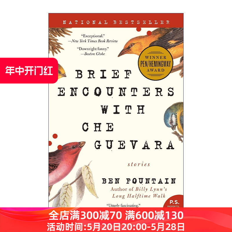 英文原版 Brief Encounters with Che Guevara 与绝迹之鸟的短暂邂逅 本方登短篇小说集 海明威奖 英文版 进口英语原版书籍