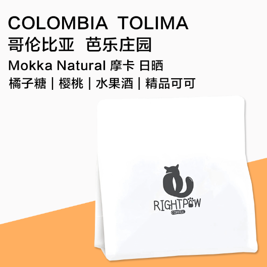 Rightpaw新品 哥伦比亚 芭乐庄园 mokka小摩卡稀有豆种手冲咖啡豆