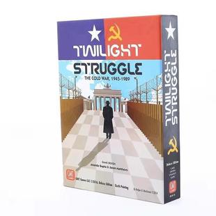 英文版 Twilight Struggle 冷战热斗 棋盘游戏 桌游玩具卡牌 卡游