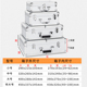 铝合金密码保险箱仪器收纳箱带海棉工具箱带锁手提密码箱大中小号