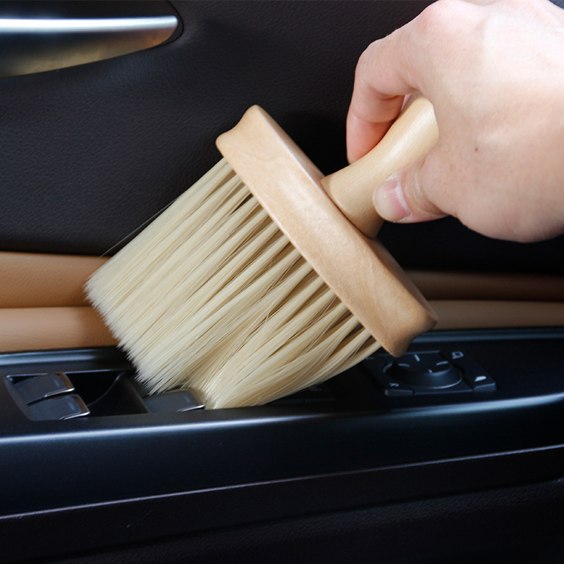 车空调出风口清洗刷内饰清洁细节刷子扫灰除尘清洁软毛刷