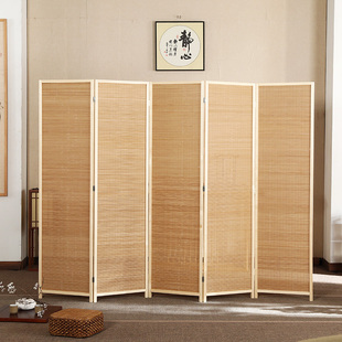中式手工实木屏风隔断可折叠移动客厅玄关卧室遮挡简约现代遮挡板