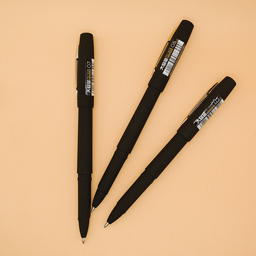 中性笔金属笔杆 高档 磨砂_宝克0.7 0.5 1.