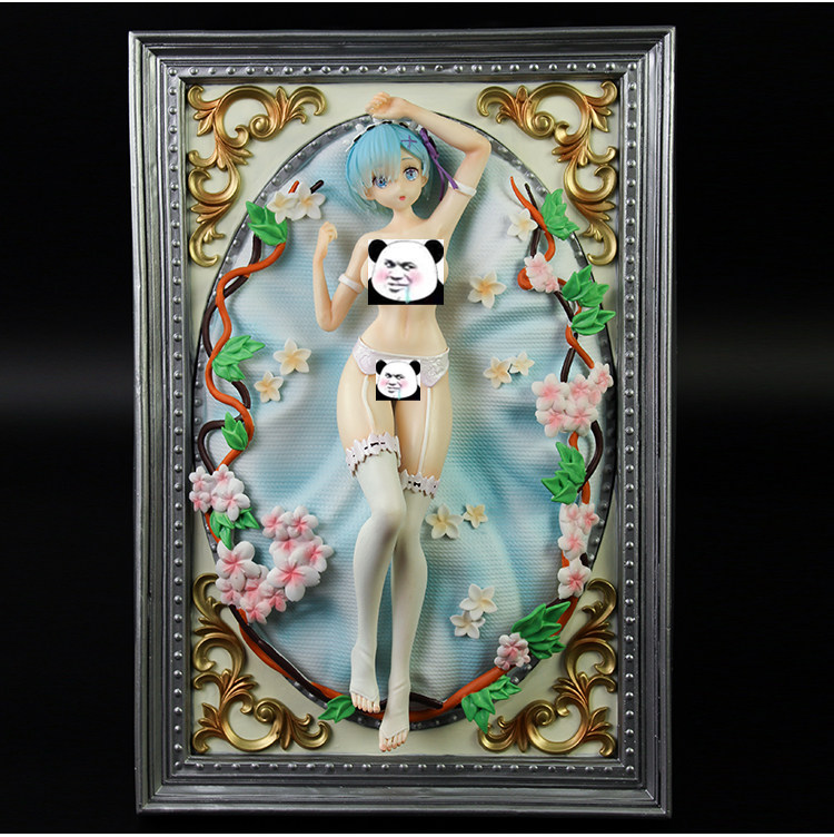 从零开始的异世界生活手办gk相框蕾姆连衣裙模型摆件景品生日礼物