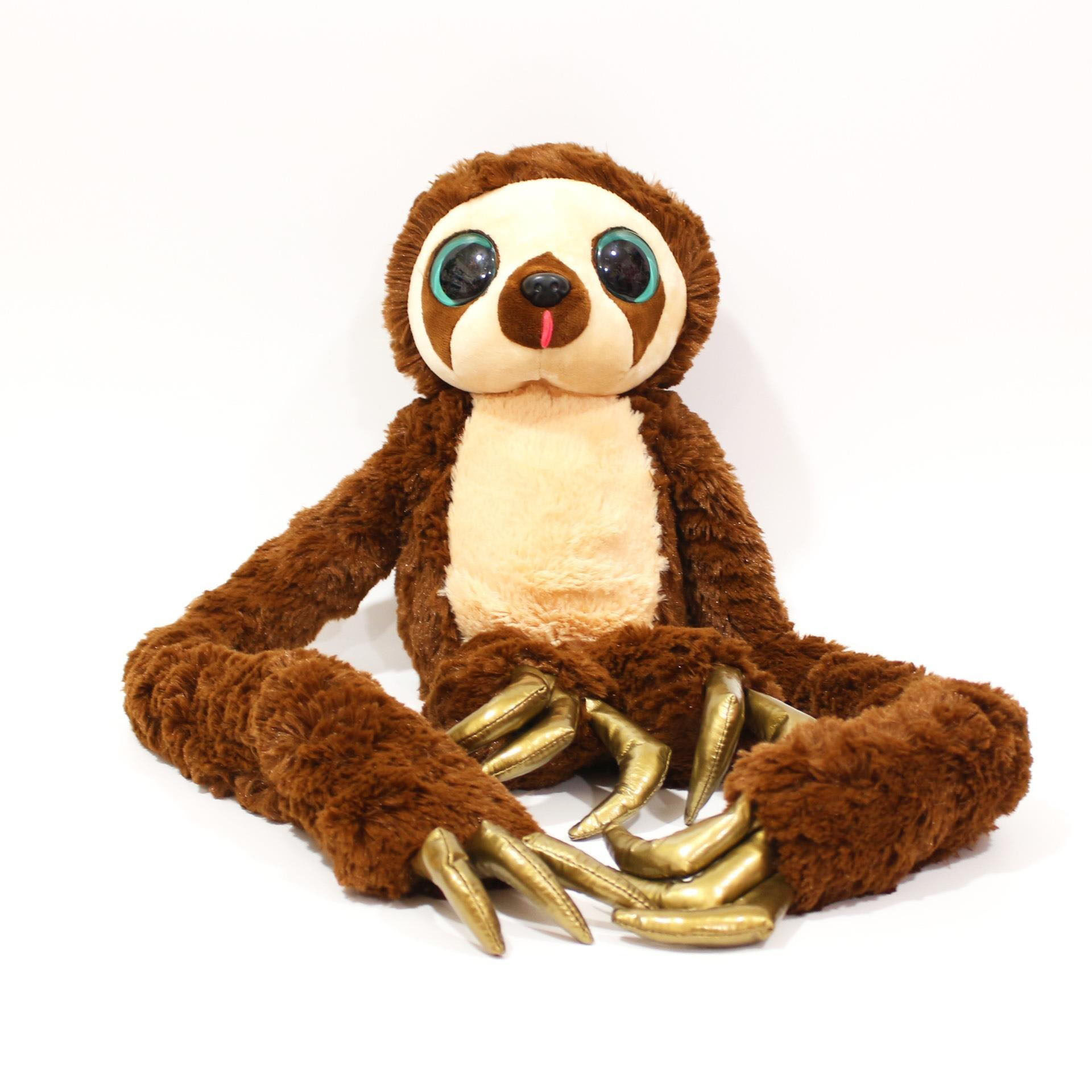 疯狂原始人2树懒大猫皮带猴狼蛛老虎抱枕 玩偶手办摆件公仔周边包