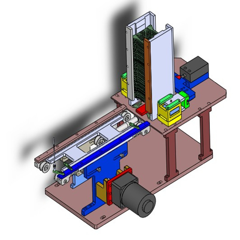 弹夹式出料机构3D图纸 机械设计参考资料设计3d模型 机械设计