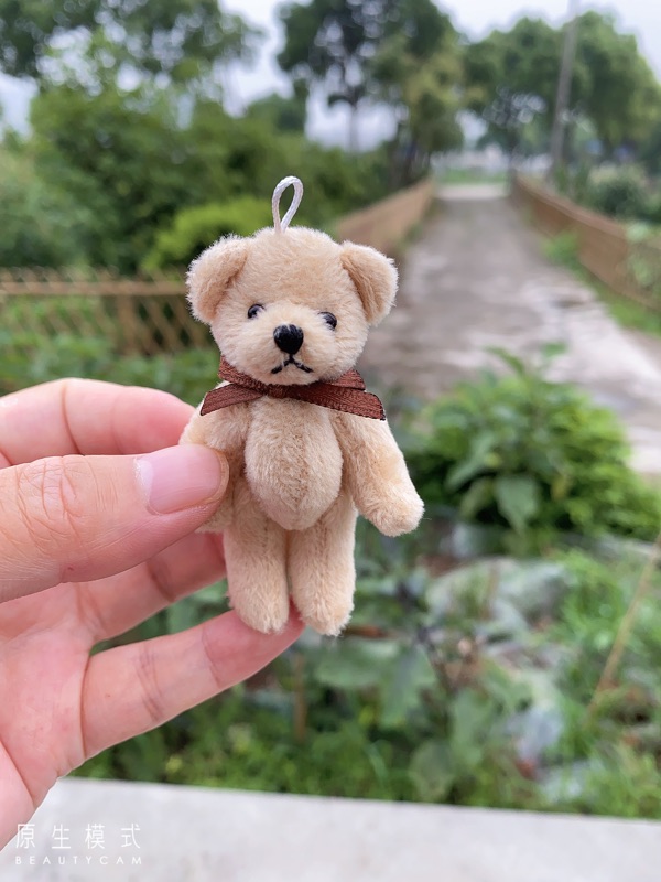 6公分可爱小熊摆件纯手工泰迪熊生日礼手机链车钥匙挂件满包邮