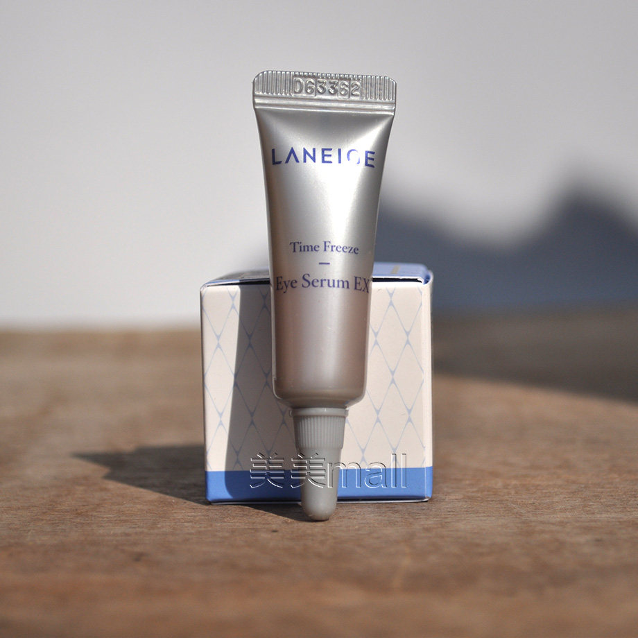 兰芝致宠凝时菁焕精华眼霜3ml 淡化细纹提拉紧致去黑眼圈小样22年优惠