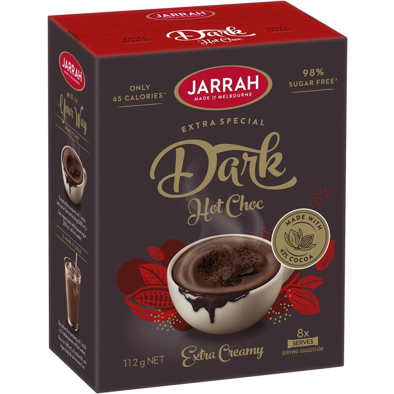 Jarrah Extra Special Dark Hot Chocolate 黑巧热巧克力饮品 8支