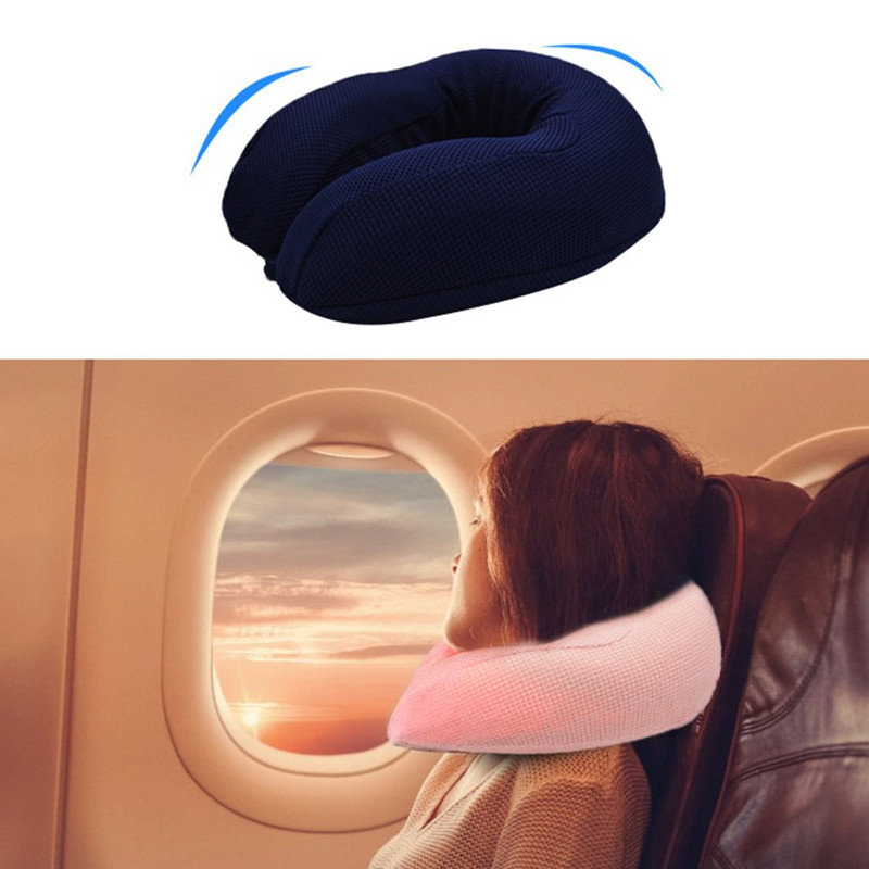 释压记忆棉u型护颈椎汽车头枕便携旅行u枕飞机枕头8
