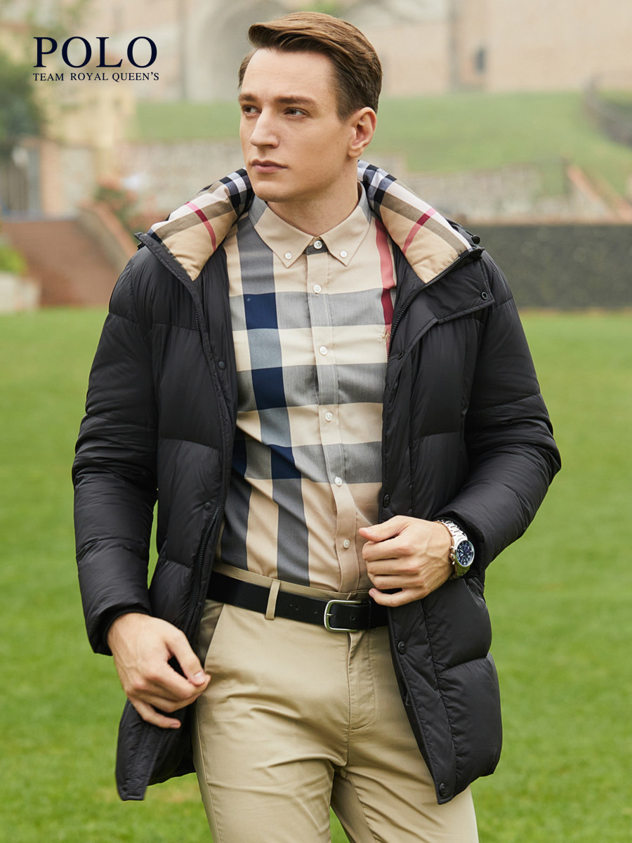 保罗羽绒服男新款