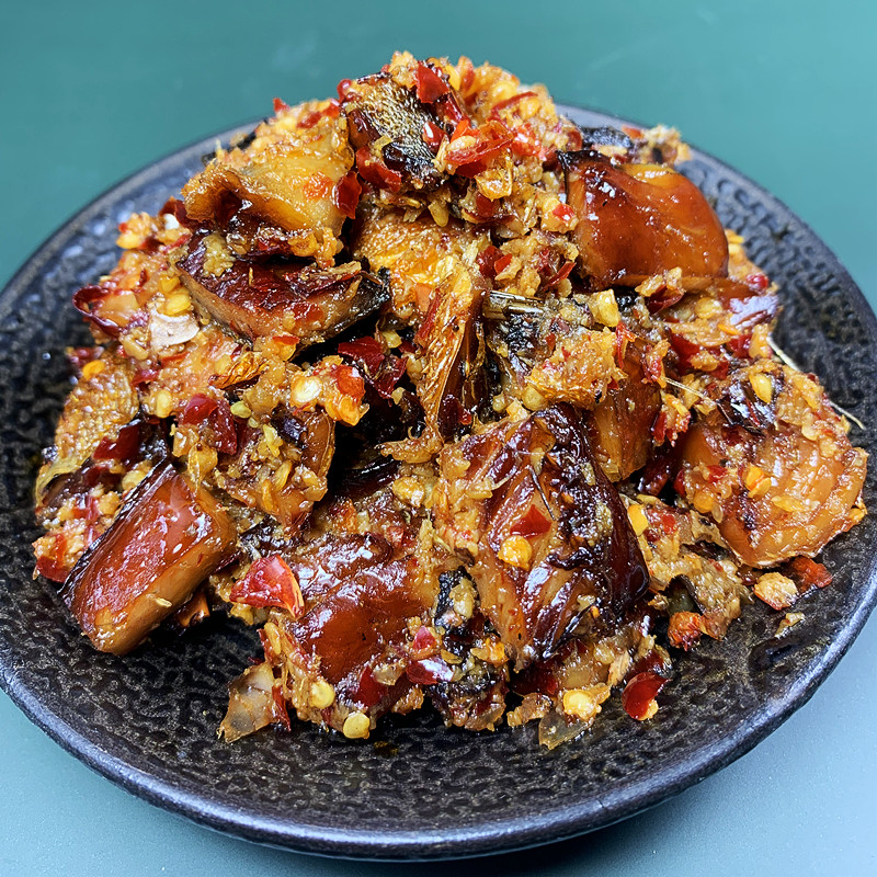 竹香飘飘 江西特产手工酒糟鱼块 香辣口味鱼干即食秘制下饭菜零食-优