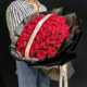 520鲜花速递同城配送红玫瑰花束生日表白上海北京广州深圳送女友