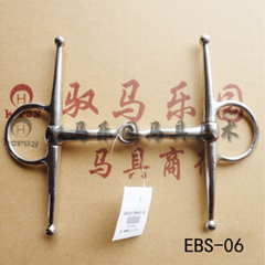 EBS-06 不锈钢H型口衔铁 英式口衔马嚼子 驭马乐园马具商行