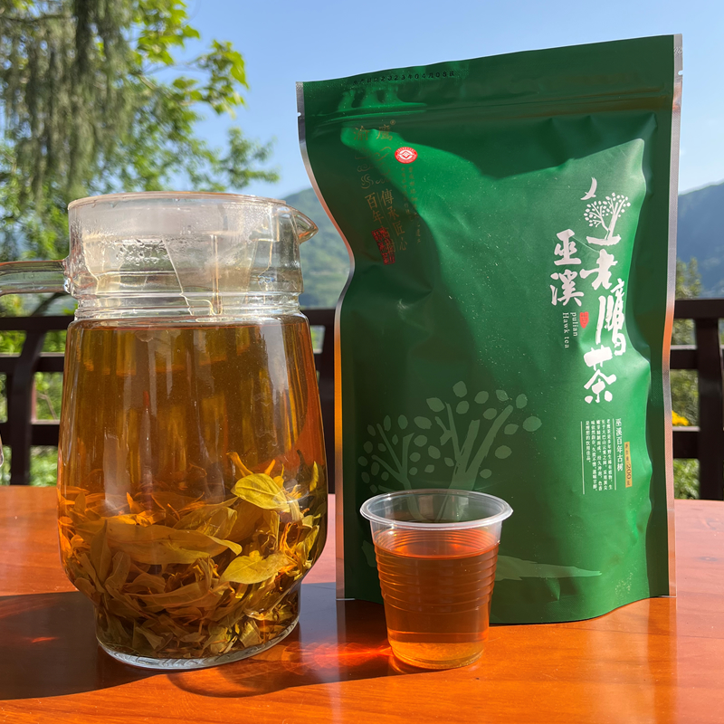 重庆巫溪特产蒲莲渝鹰牌老鹰茶嫩叶野生嫩叶火锅凉茶盐背子土特产