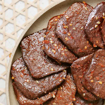 徽麓食材 安徽黄山特产五城茶干豆腐干 400g 五香味香辣味豆干