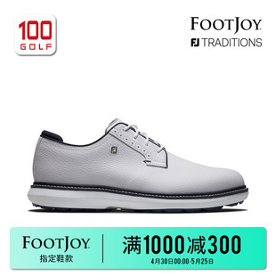 FootJoy高尔夫球鞋男24新品Traditions时尚透气舒适缓震运动男鞋