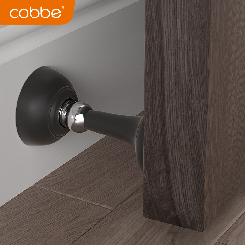 卡贝免打孔门吸门挡器卫生间强磁吸门后家用防撞硅胶门碰静音地吸