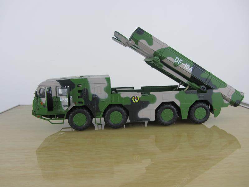 长剑10/十巡航导弹发射车/东风10a巡航导弹 /合金军事模型1:30