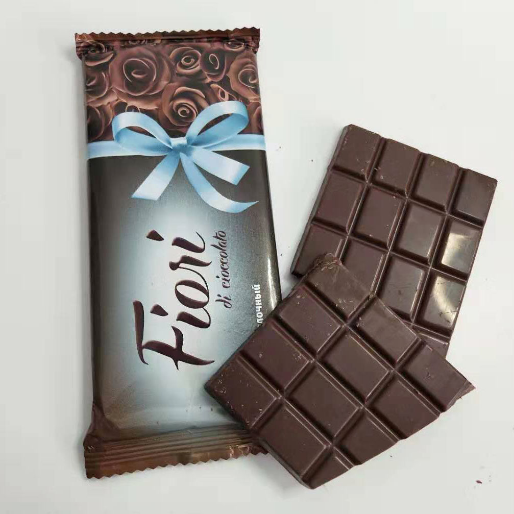 新品8块包邮俄罗斯原装进口巧克力的花朵牌牛奶巧克力100克送礼佳