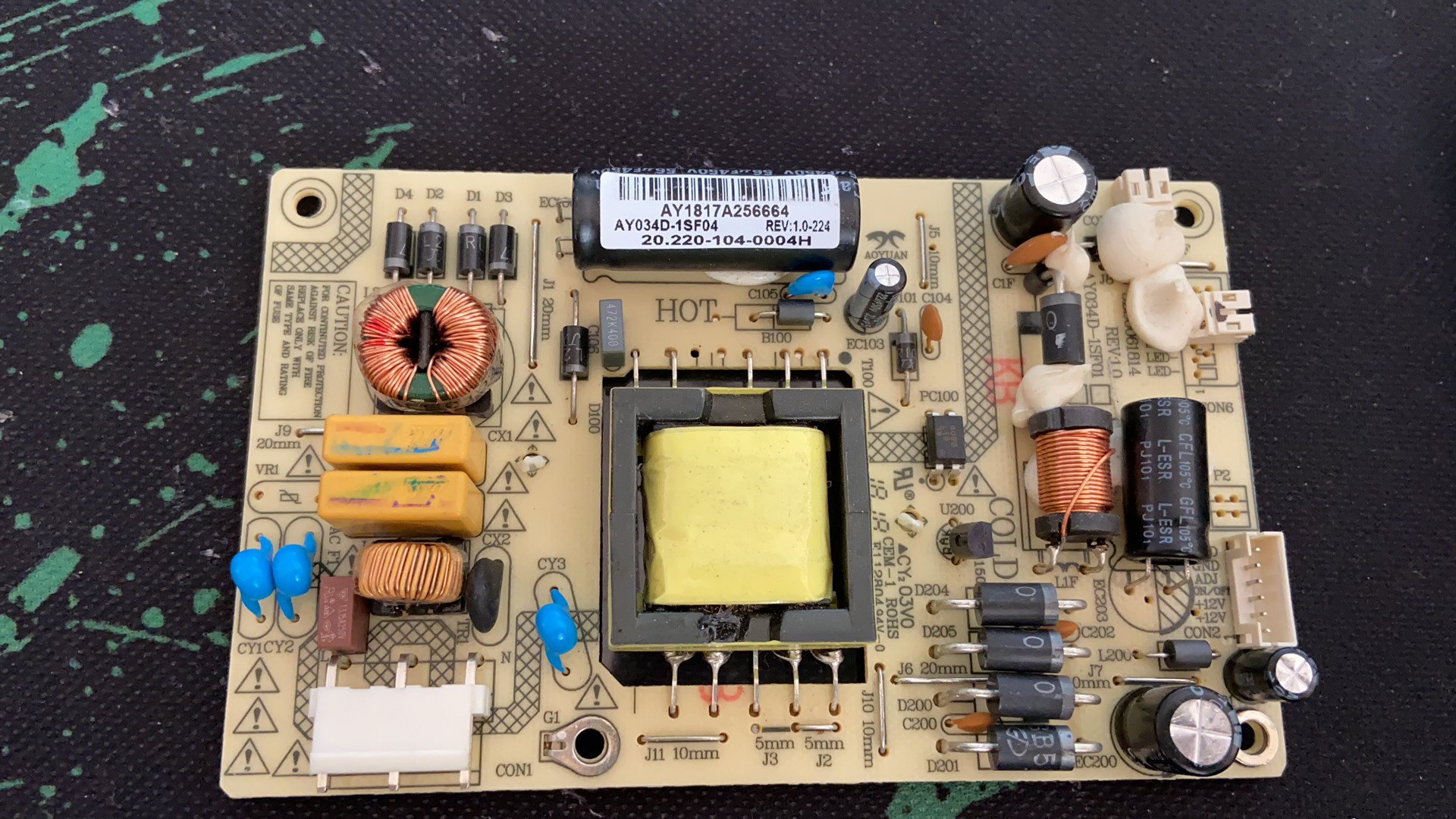 压板铁幕timec40pht40cp3升压e112804电源板高wescom显示器件