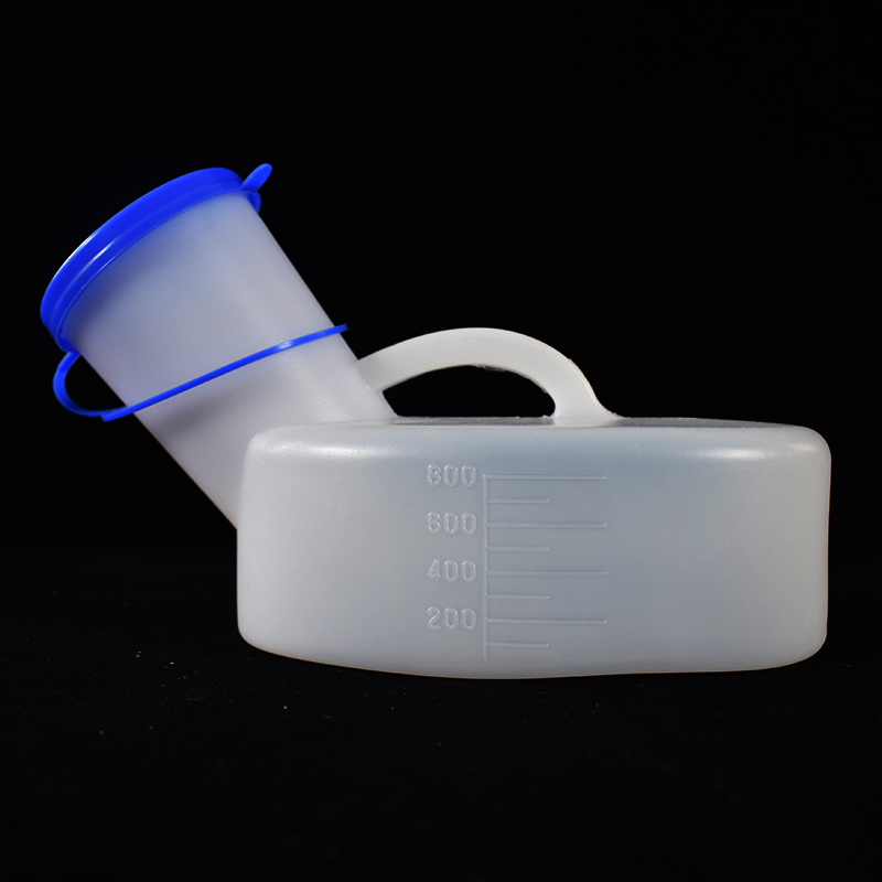 加厚老人男用尿壶家用带盖夜壶成人小便壶男士卧床接尿器800ml