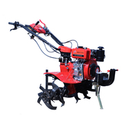 Micro-tiller direct-connected shaft rotary knife diesel high-horsepower cultivator household new-style hoeing and loosening soil farming machinery