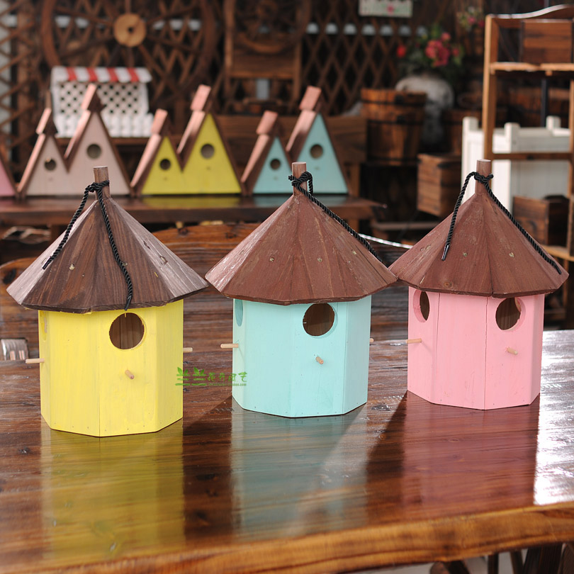 Nest cage The bird's nest Bird Feeder Anticorrosive wood Flower trellis outdoors decorate Sparrow Swallow wooden Bird house appliancein the Flower delivery/Flowers simulation/Plants gardening , Gardening supplies , Other Garden Supplies category - from Buy2taobao.com to provide professional Taobao agent buy service