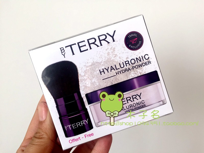 现货BY TERRY 玻尿酸护肤柔焦蜜粉散粉控油干粉晚安定妆粉 刷套装|ruв категории Косметика, пудра/порошок - от Buy2taobao.com для оказания профессиональной услуги покупки агента Taobao