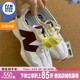 New Balance/NB 327系列女款低帮运动跑步鞋白灰红WS327KA/KB