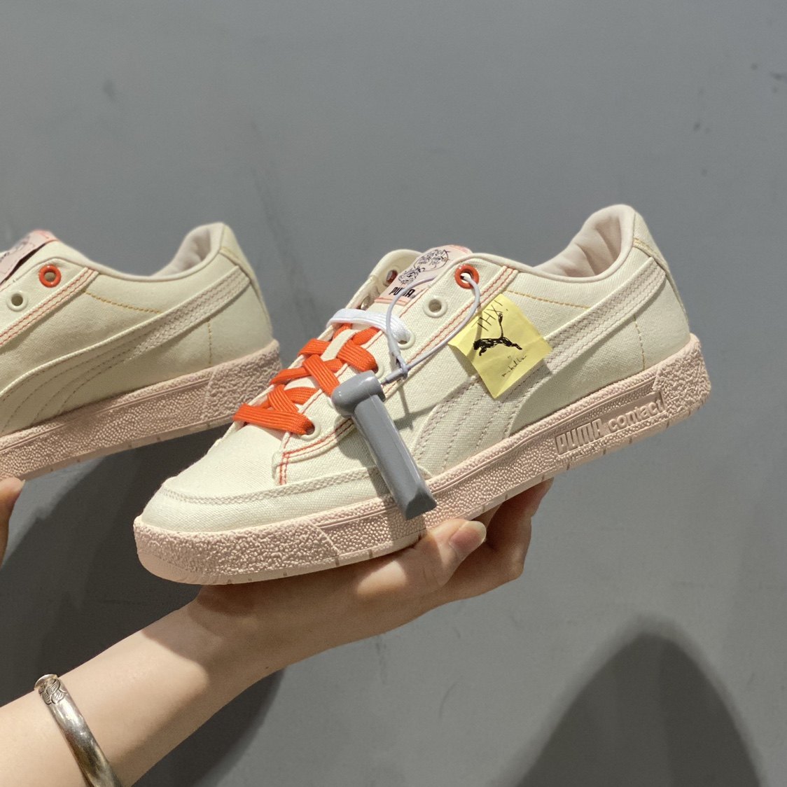 puma彪马2021新款男女同款michael lau联名款低帮休闲板鞋 380523