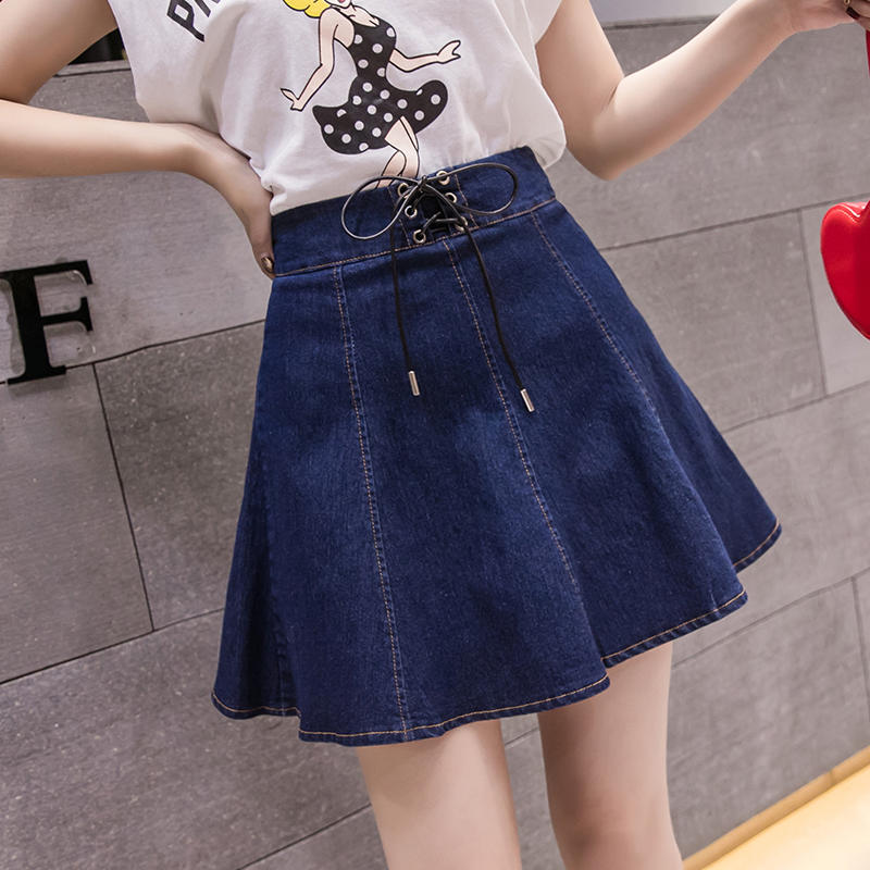 2019春夏韩版百搭高腰半身裙女修身显瘦防走光A字短裙裤纯色在类目 女装/女士精品, 半身裙中 - 来自Buy2taobao.com提供专业的淘宝代购服务