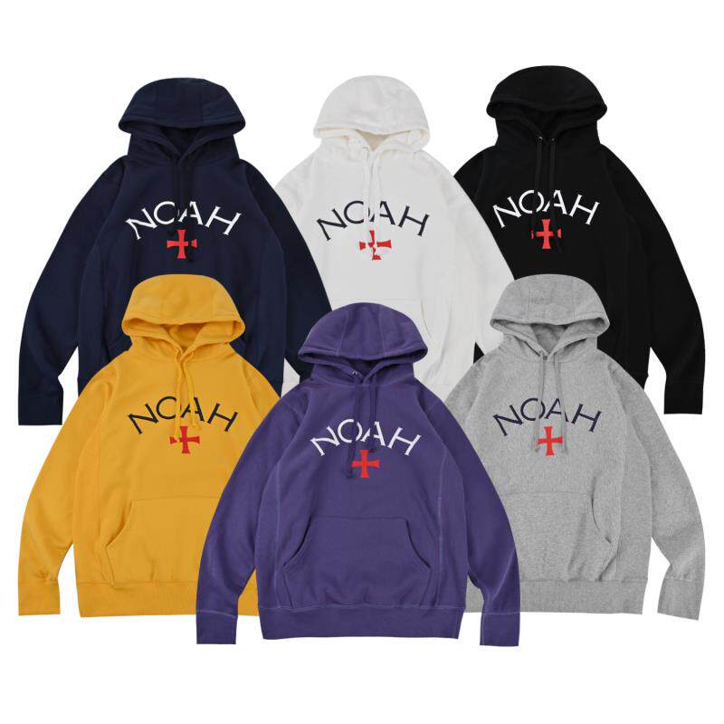 noah六色初代十字架绒帽衫卫卫衣