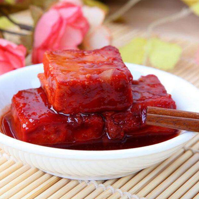 湖北三峡特产土道家远野风十八香腐乳 远野风红油风味豆腐乳225克