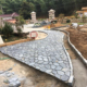 冰裂纹地砖石板花园庭院碎拼地铺石天然户外防滑拼接园林铺路石材