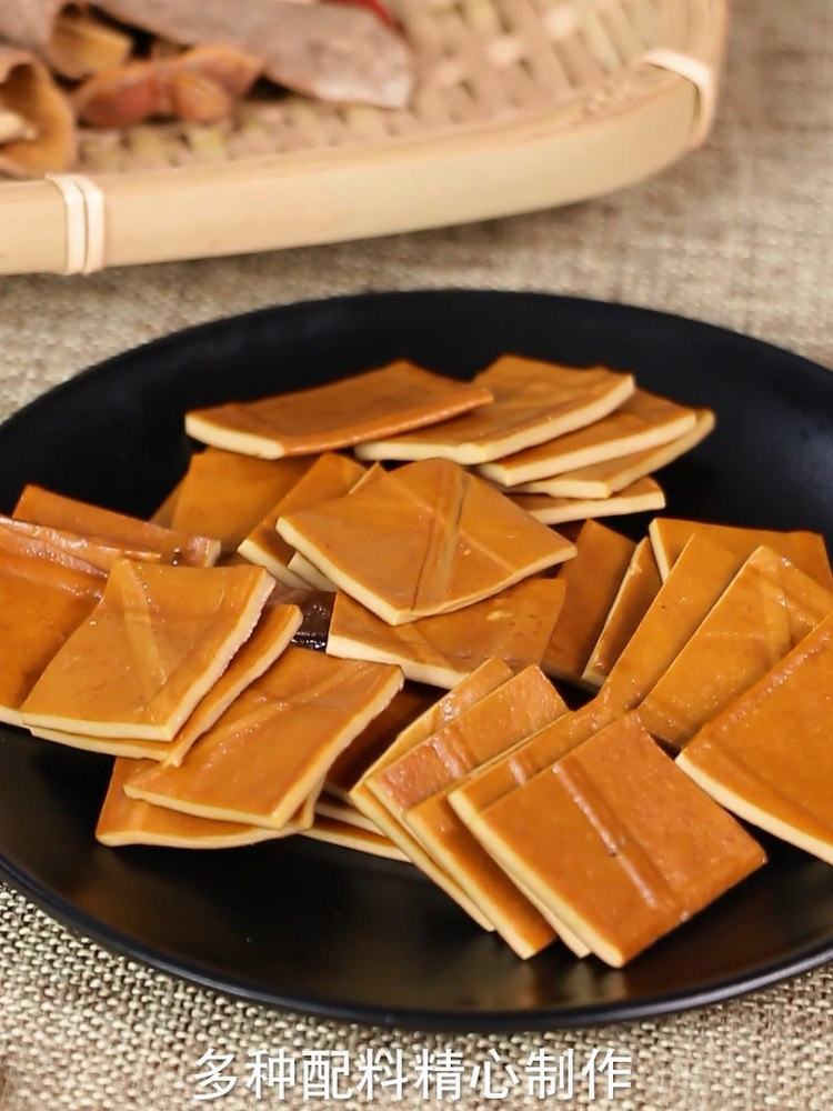 四川特产广安卤薄皮豆干蓥香源顾县豆腐干凉拌豆干烧烤串串火锅牛