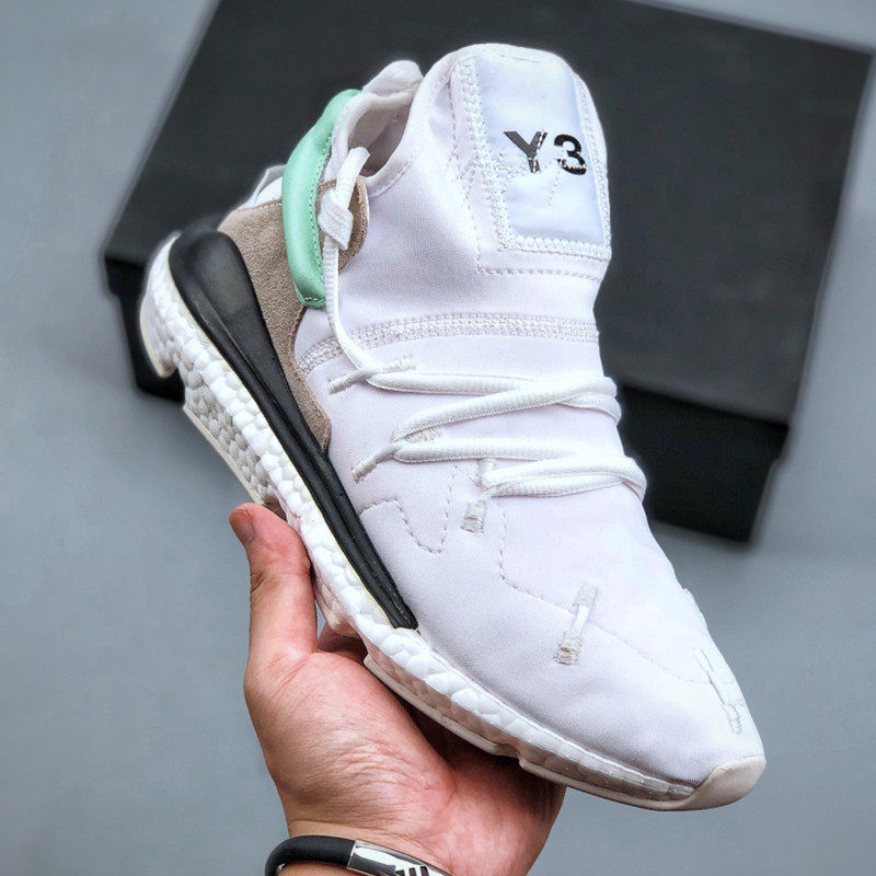 y3爆米花袜套黑武士男鞋休闲鞋高帮运动鞋跑鞋网面透气2022春夏款