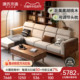 源氏木语实木沙发黑胡桃木新中式大户型沙发简约客厅转角K37H01