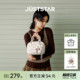 明星同款欧时纳华夫保龄球包2025新款女通勤单肩斜挎波士顿手提包