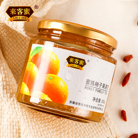 蜂蜜柚子茶500g冲热饮泡水喝的饮品水果茶花茶酱非进口韩国柠檬茶